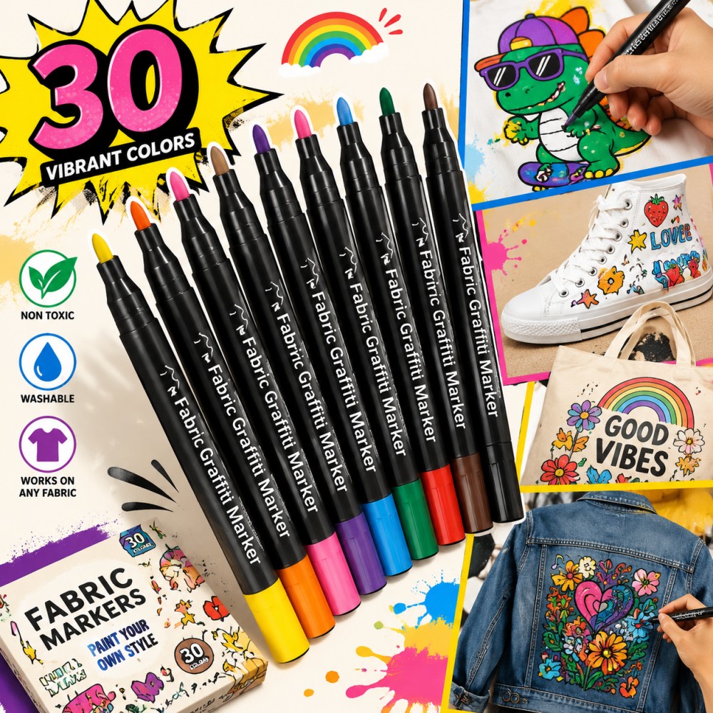 6~48색 섬유용 펜/패브릭 마커 (의류, 신발, 캔버 - Painting Supplies 리뷰 및 가격