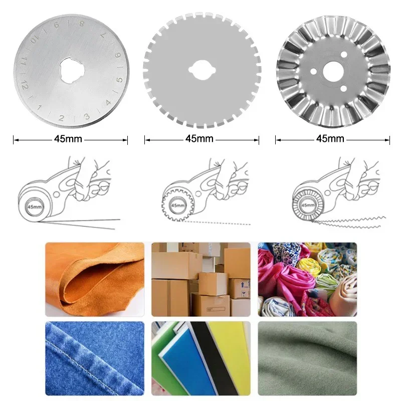 가위 도구 의류 제작 DIY 도구 회전식 커터 45mm - Rotary Cutter For Fabric 45Mm 리뷰 및 가격