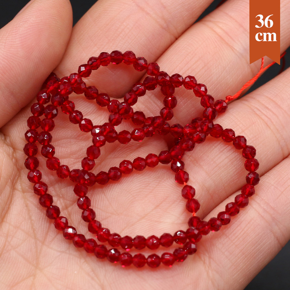10 가닥 자연 레드 스피넬 작은 구슬면 처리 된 라운 - Glass Seed Beads 2Mm Jewelry Making 리뷰 및 가격